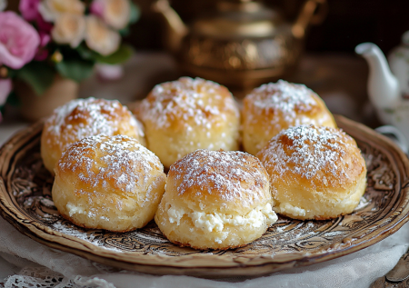 Как в детстве и даже лучше: готовлю нежные ватрушки со штрейзелем — про пирожные можно забыть