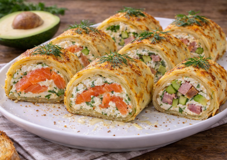 Вместо лаваша — картошка: картофельный ролл, который покоряет с первого кусочка