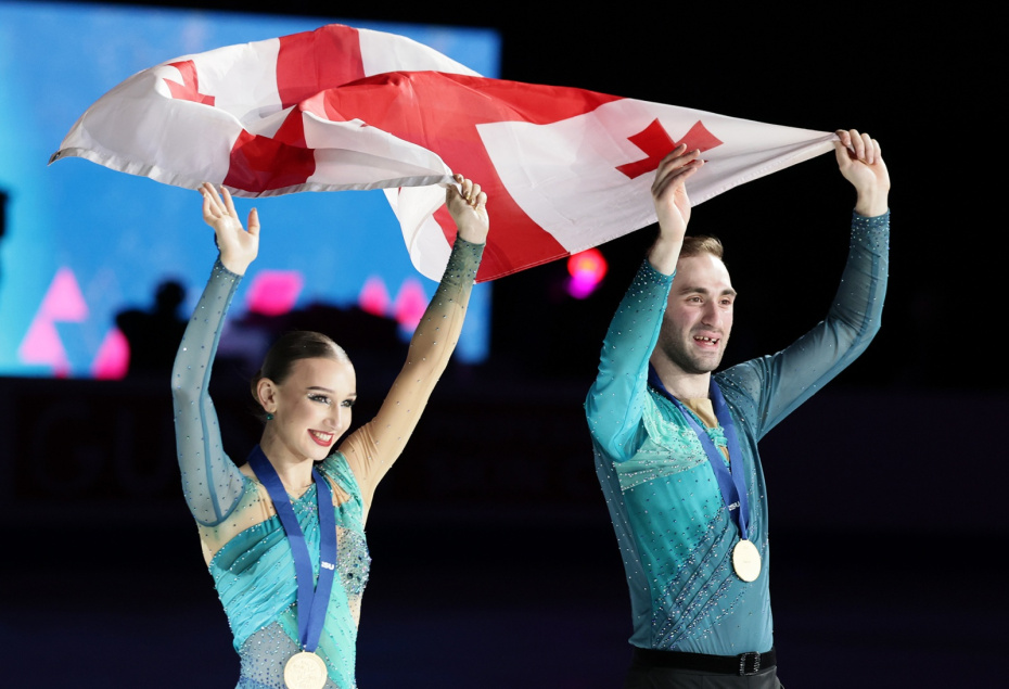 Анастасия Метелкина и Лука Берулава