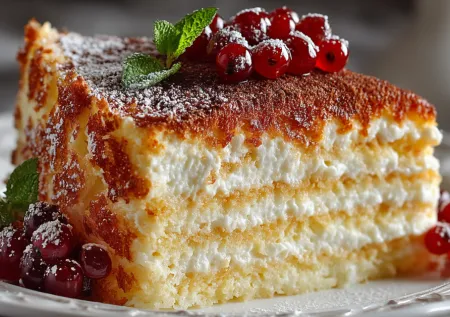 Легенда домашних чаепитий: торт «Сметанник» — классический рецепт из СССР