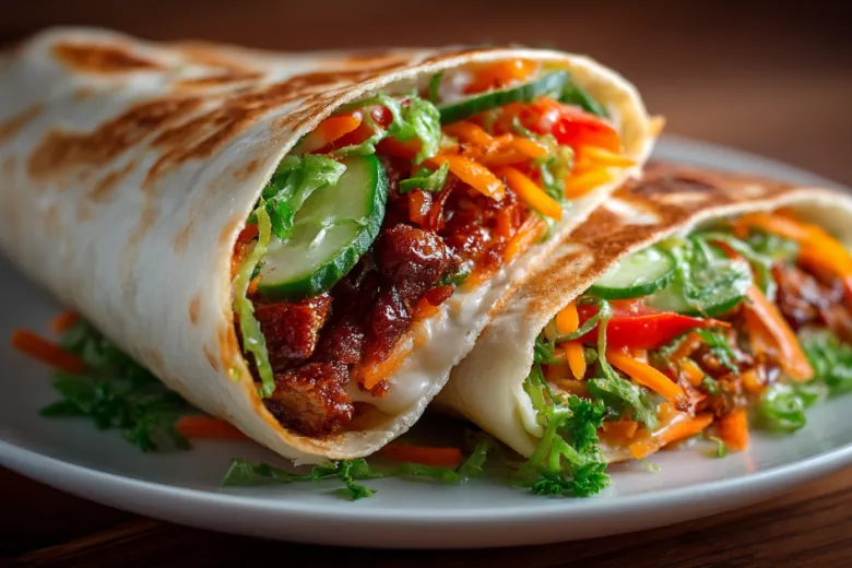 Вегетарианская шаурма: простой рецепт