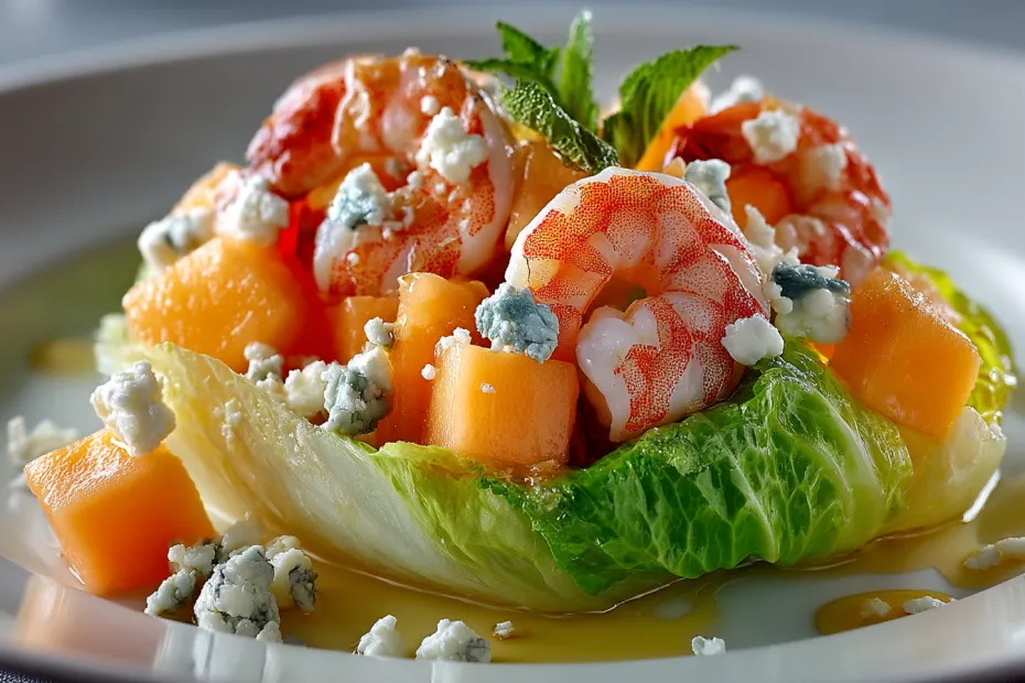 Цезарь с креветками: классика с морским акцентом