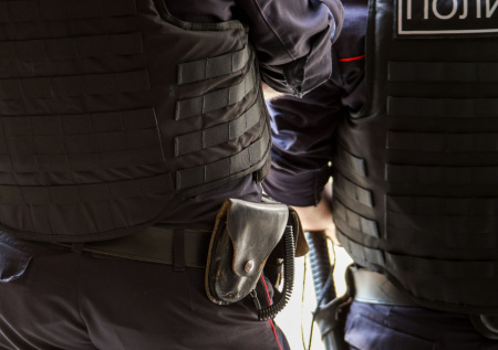 Задержание подозреваемого в подготовке теракта в колонии попало на видео