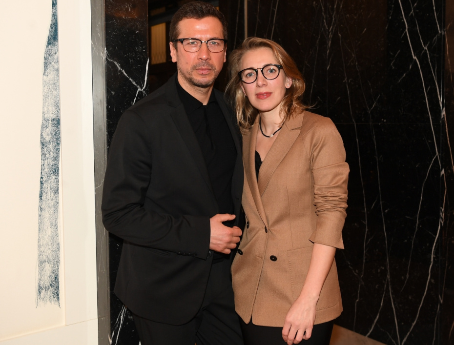 Актер Андрей Мерзликин с бывшей супругой Анной