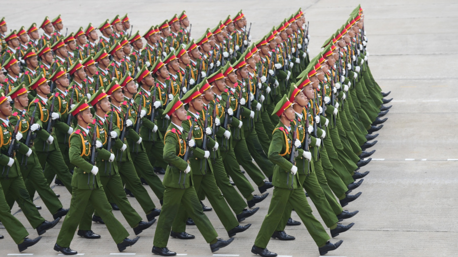 Вьетнамские солдаты