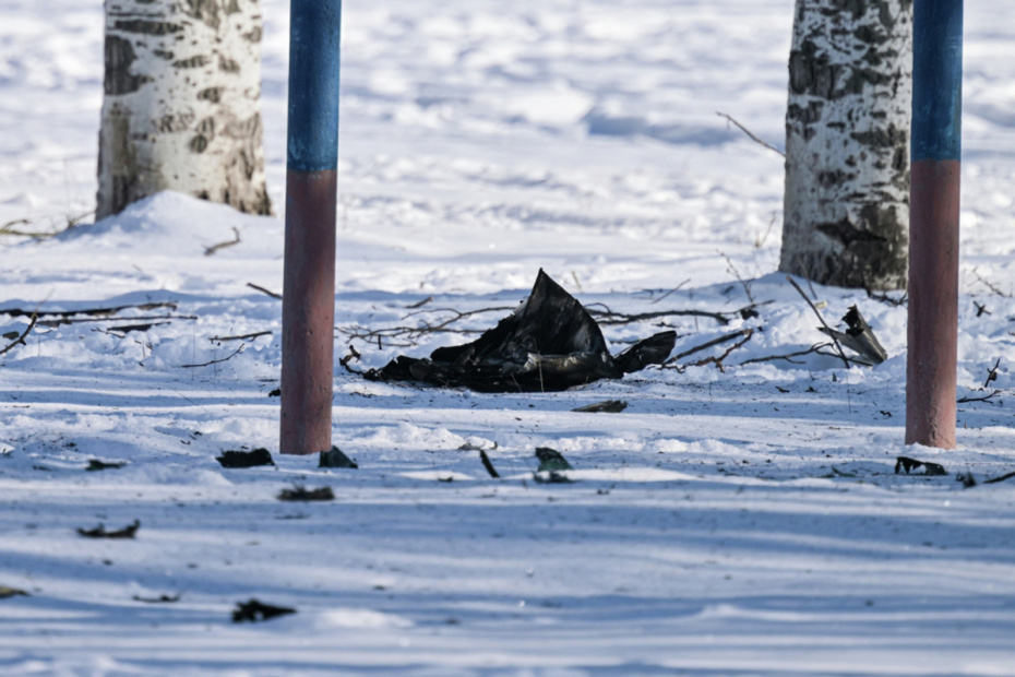 Обломки БПЛА ВСУ