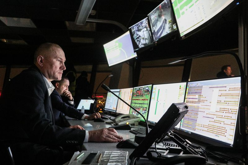 Диспетчерская Международного аэропорта Шереметьево