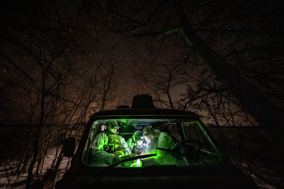 Военнослужащий ВС РФ в зоне СВО