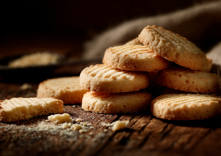 Быстрое песочное печенье — простой десерт из недорогих продуктов!