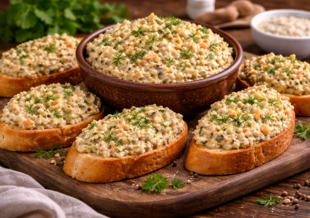 Смешайте шпроты с яйцом: невероятная паста на поджаристый хлеб, крекеры или лаваш — бюджетная вкуснятина