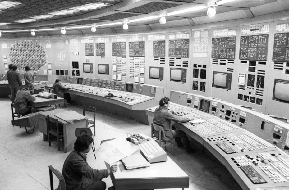 Пуль управления Игналинской атомной электростанции