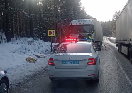 Женщина и двое детей погибли в ДТП при столкновении с грузовиком