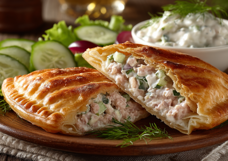 Реально вкусный завтрак с тунцом: готовим лепешки роти с обалденной намазкой