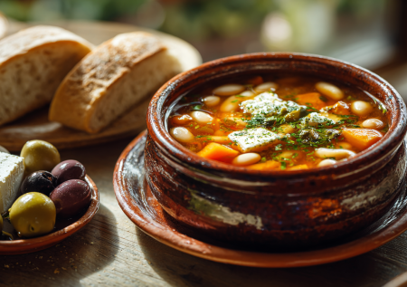 Легенда Средиземноморья: фасолада — простой и сытный суп без мяса