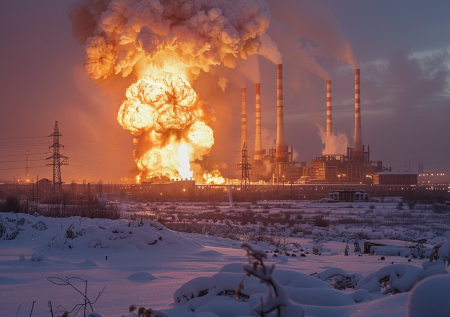 Целый город на западе Украины остался без тепла и воды