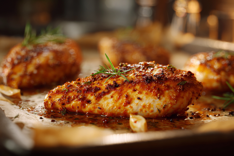 Куриное филе без сухости: запеките за 30 минут