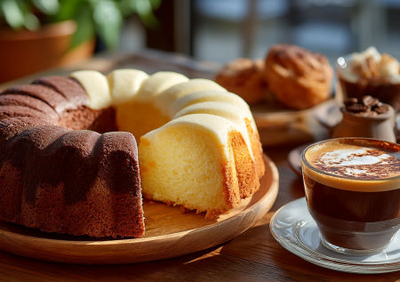 Кекс «День и ночь»: проще домашней выпечки не придумаешь — сделаете тесто за 8 минут