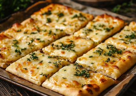 К супу и не только: эта сырная лепешка стала фаворитом в нашей семье — готовлю с чесночным маслом