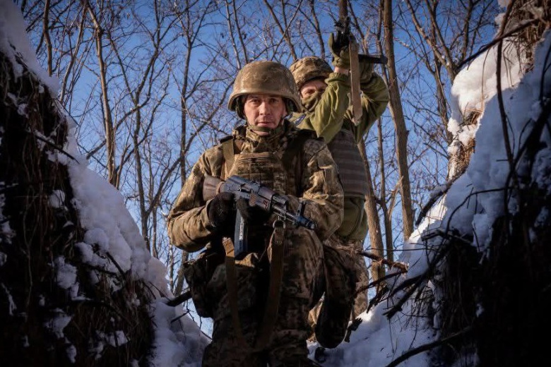 Военнослужащие ВСУ