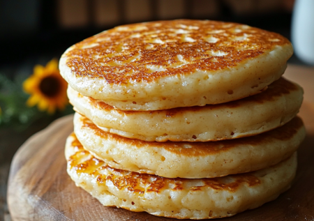 Эти оладушки получаются не такими, как у всех: заварные на кефире, вкус совсем другой