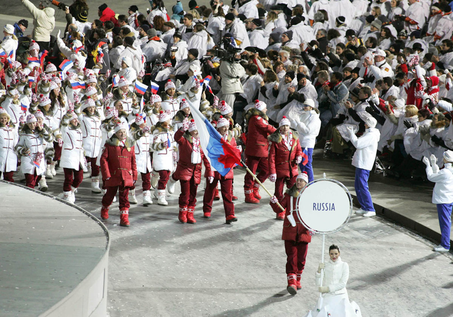 Открытие зимних Олимпийских игр в Турине, 2006 год