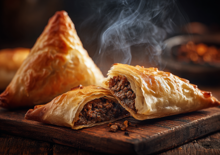 Узбекская слоеная самса: закуска лучше шаурмы! Готовим по простому рецепту