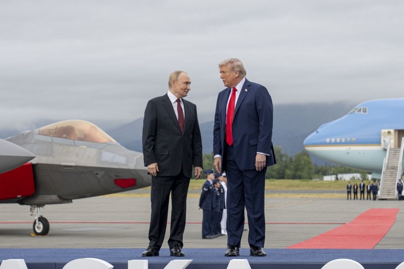 Владимир Путин и Дональд Трамп