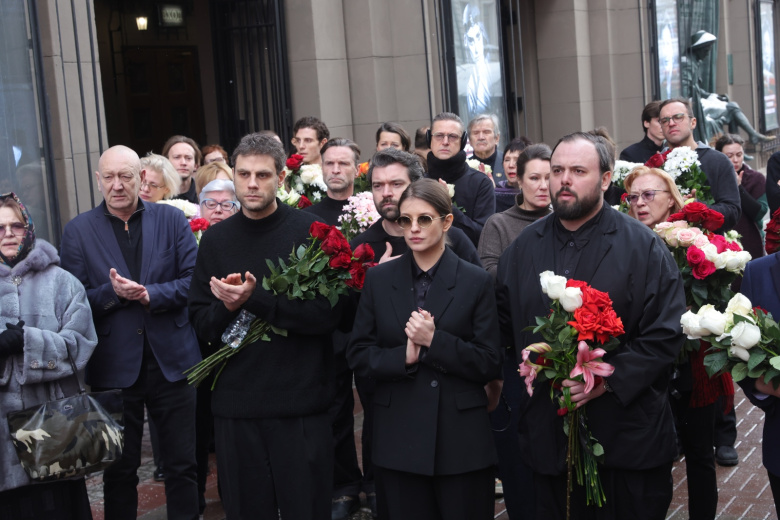 Церемония прощания с Ольгой Чиповской