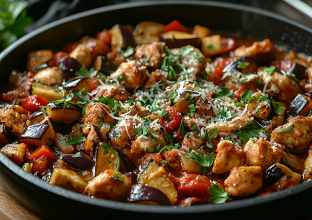 Забудьте про картошку, курица с баклажанами — лучший дуэт: вкусно так, что не остановиться