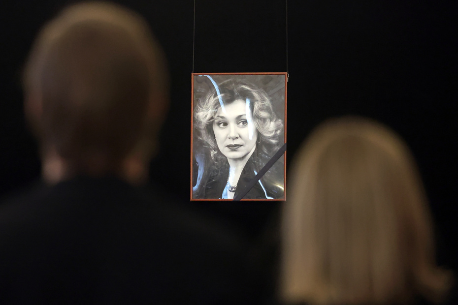 Церемония прощания с заслуженной артисткой России Ольгой Чиповской