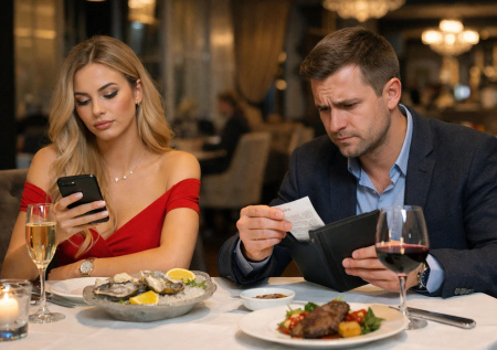 «С тебя 50 тысяч»: как понять, что вас разводят на первом свидании