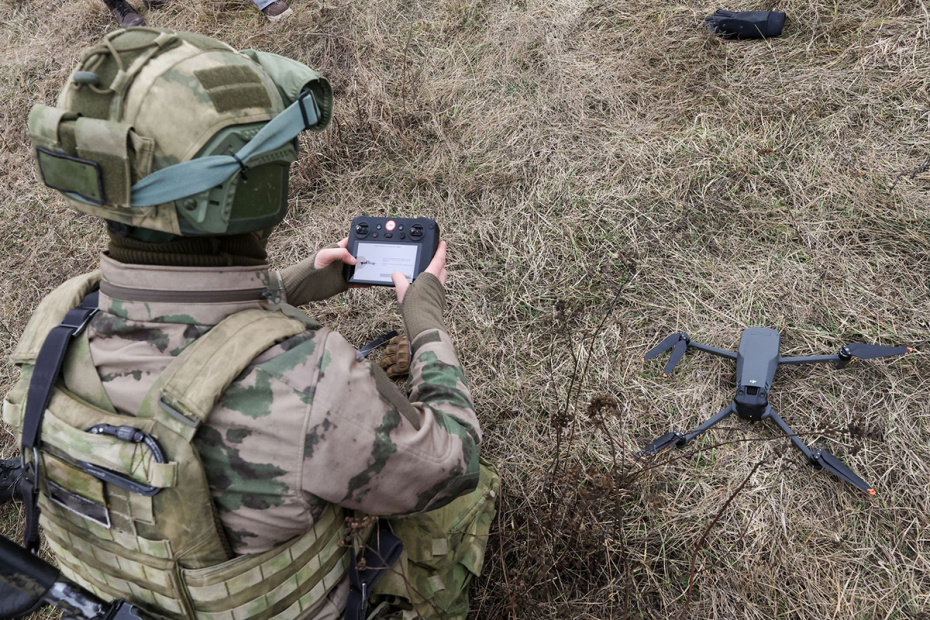 Военнослужащий ВС РФ в зоне СВО