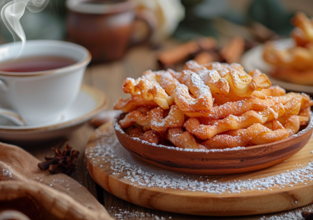 Готовим нежное и хрустящее печенье на водке: рецепт вкусного хвороста