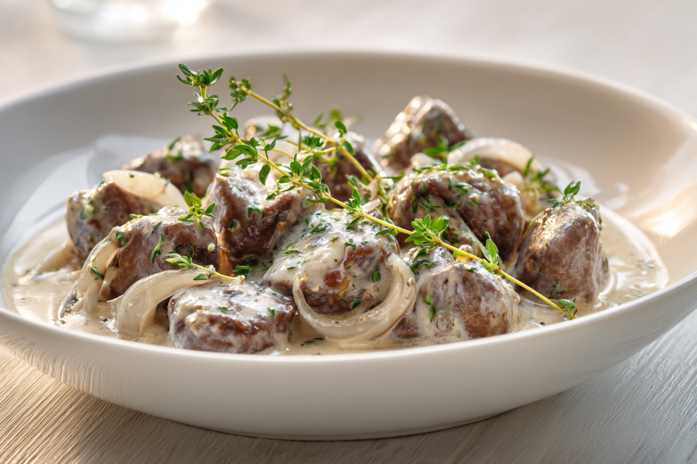 Нежные куриные сердечки в сливках — рецепт для особого случая