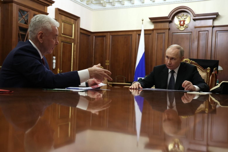 Сергей Собянин, Владимир Путин