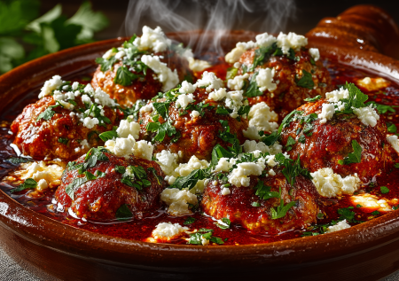 Забудьте о сухом фарше! Секрет сочных фрикаделек — кладу внутрь маленький сюрприз. Готовлю за 30 минут вкусноту из Средиземноморья