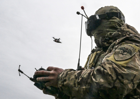 FPV-дроны ВС РФ лишили «глаз» разведку противника под Харьковом