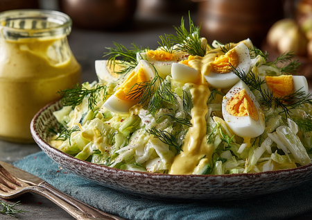 Все знают этот салат, но постоянно о нем забывают: «Подснежник» с пекинской капустой