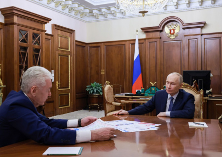 Собянин сообщил Путину хорошие новости об экономике Москвы