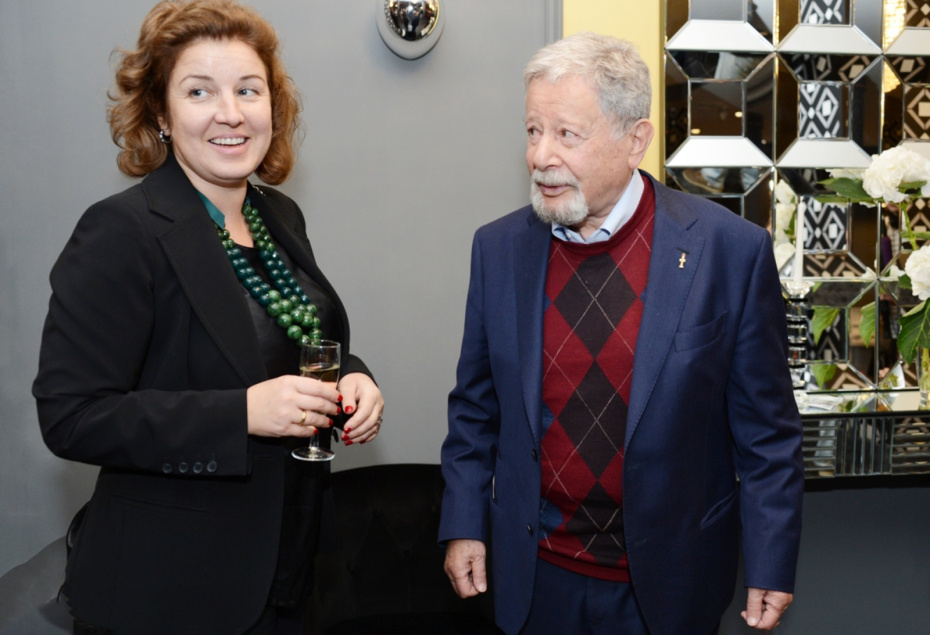 Адвокат Генрих Падва с супругой Оксаной Мамонтовой