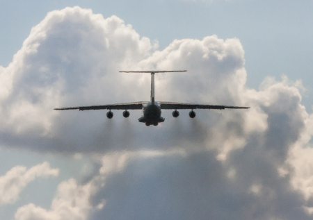 В Сети появилось уникальное фото «самолета Судного дня»