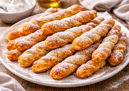 Когда надоели сырники: творожные спиральки к чаю — вкуснейшая выпечка. Хрустят снаружи, тают внутри