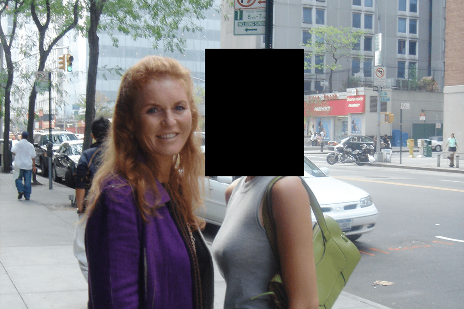 Сара Фергюсон, фото из материалов Джеффри Эпштейна