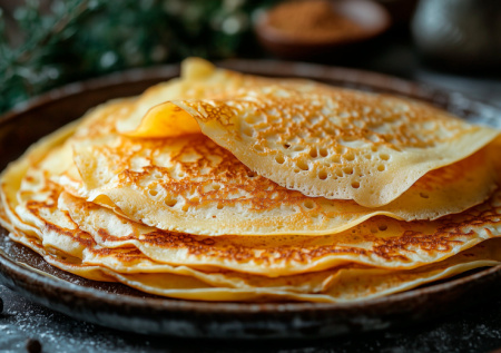 Сотни дырочек на каждом — так жарила моя бабушка. Рецепт вкусных кружевных блинчиков на Масленицу