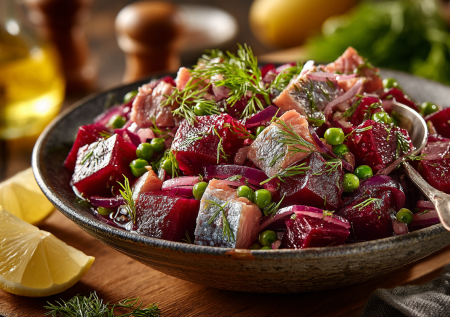 Не ждите праздников, побалуйте себя сейчас: быстрая замена «Селедки под шубой» — салат на каждый день