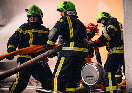 На юге Украины полыхала энергетическая инфраструктура