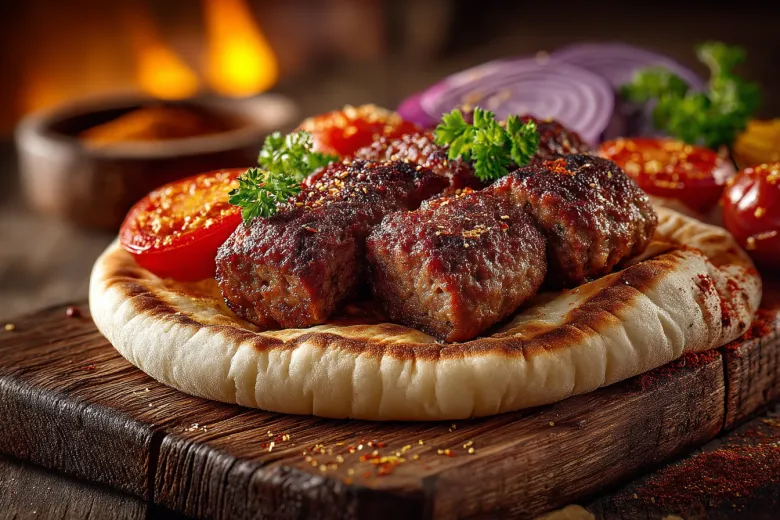 Кебаб из смеси говядины и свинины — готовим, как на востоке