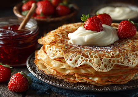 Пачка мягкого творога в тесто, и блины получаются тонкими с первого раза — не рвутся, нежные