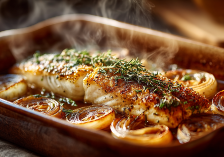 Судак на луковой подушке: секрет, который скрывают повара