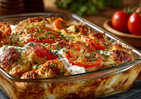 Заливаю грудку сметаной и сухое филе превращается в обалденное горячее: суперидея для обедов